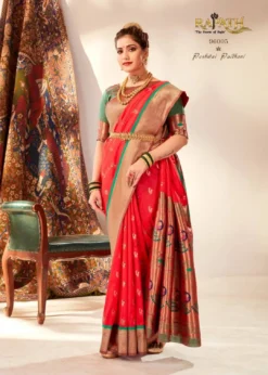 Rajpath Mihira Paithani Silk Banarasi Fancy Saree