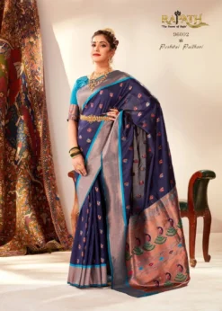 Rajpath Mihira Paithani Silk Banarasi Fancy Saree