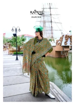 Rajpath Next Genration Satin Crape Saree under 1000
