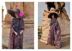 Rajtex Kaarsi Silk Handloom Organza Parsi Saree