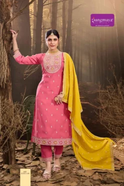 Rangmaya Art Kurti Bottom With Dupatta