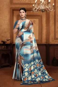 Sanjana Savan Sartin Georgette Saree Wholesale