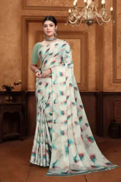 Sanjana Savan Sartin Georgette Saree Wholesale