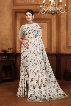 Sanjana Savan Sartin Georgette Saree Wholesale