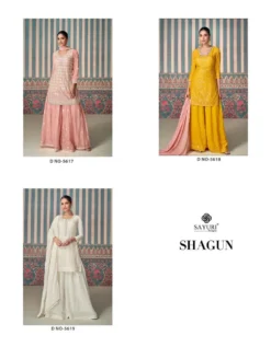 SAYURI DESIGNERSHAGUN5617 SERIES WOMEN DRESS