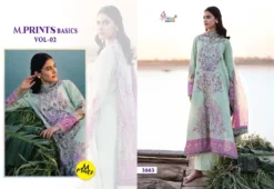 Shree M Prints Basics Vol 2 Cotton Dupatta Salwar Kameez