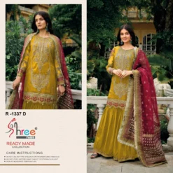 Shree R 1337 A To D Ready Made Pakistani Salwar Suits