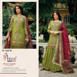 Shree R 1337 A To D Ready Made Pakistani Salwar Suits