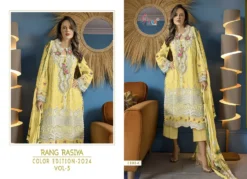 Shree Rang Rasiya Color Edition 2024 Vol 3 Chiffon Dupatta Suits