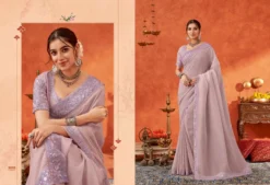 Suma Anamika Chiffon With Embroidery Saree Under 2000