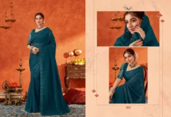 Suma Anamika Chiffon With Embroidery Saree Under 2000