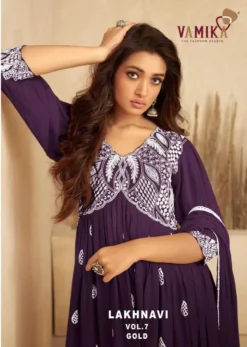 Vamika Lakhnavi Vol 7 Gold