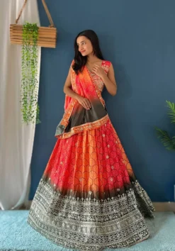 DKT 5020 Chinon Silk Lehenga Choli Latest Collection