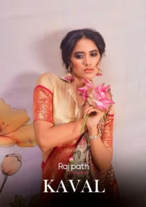 Rajpath Kaval Silk Dharmavaram Silk Saree Under 2000