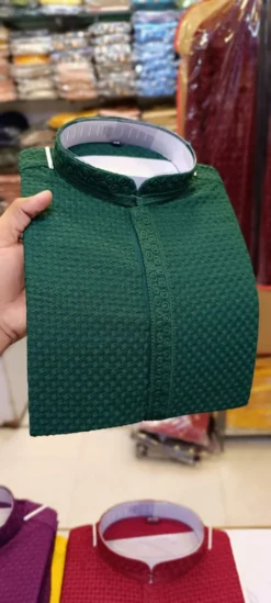 Shyam Vol 13 Rayon Kurta Pajama Lakhnavi Work Collection