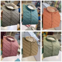 Shyam Vol 14 Rayon Kurta Pajama Lakhnavi Work New Catalog