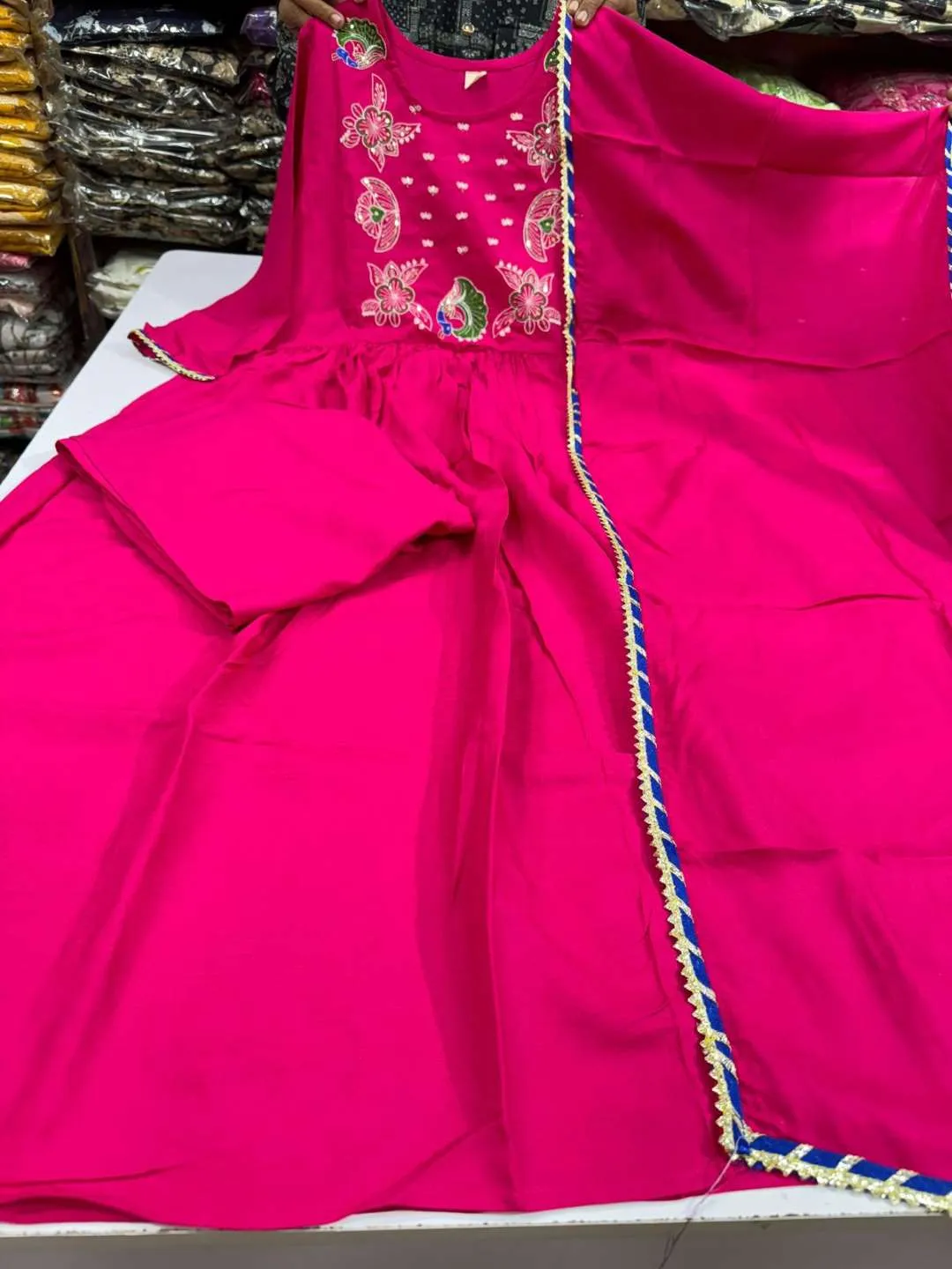 SS1017 Designer Gown With Dupatta Traditional Collection