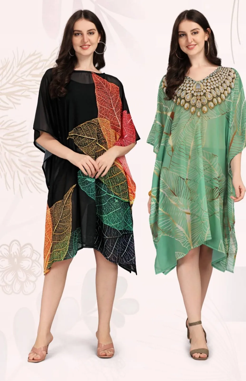 Jilite Printed Beach Wear Kaftans Vol 5