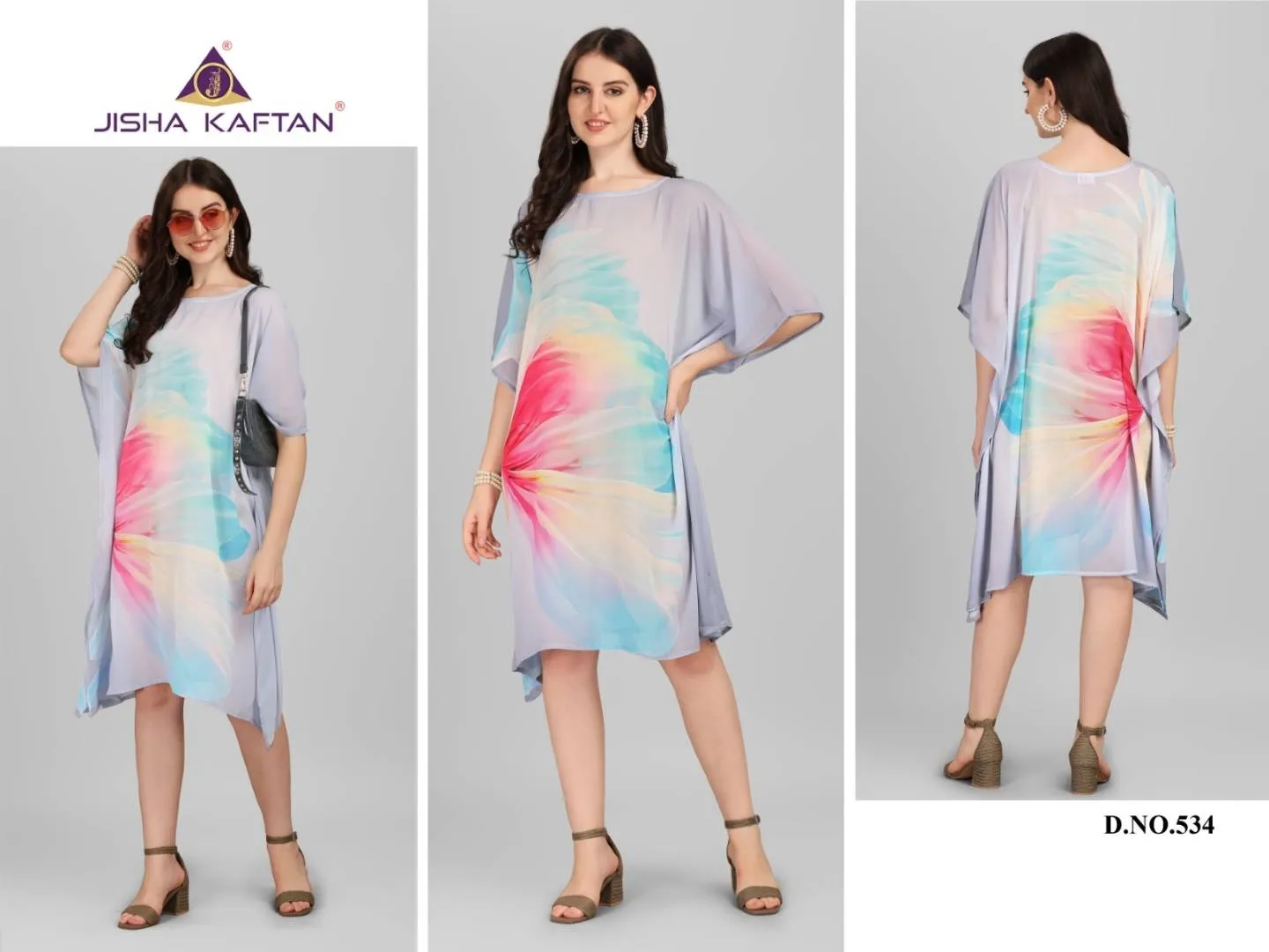 Jilite Printed Beach Wear Kaftans Vol 5