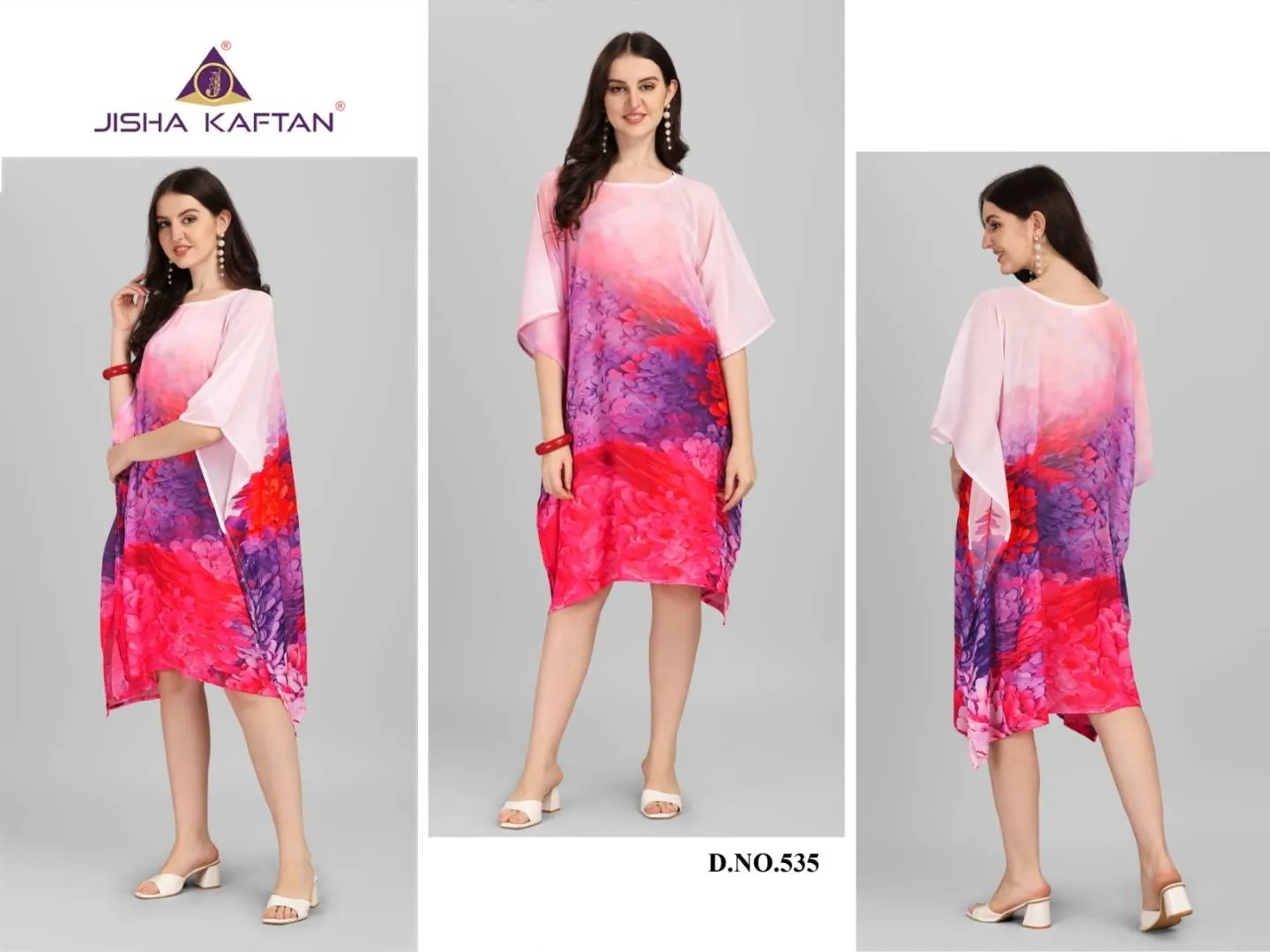Jilite Printed Beach Wear Kaftans Vol 5
