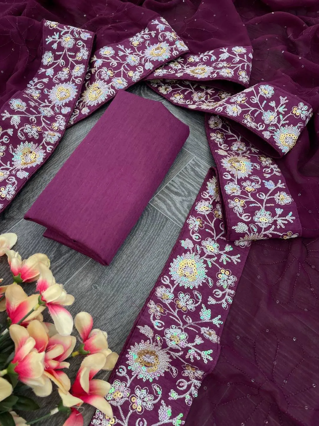 Kusum Mona Designer Georgette sarees