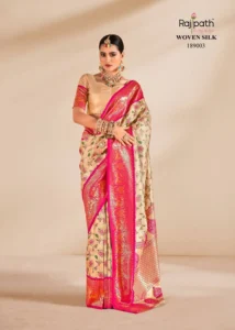 Rajpath Satrangi Silk Saree Under 2000