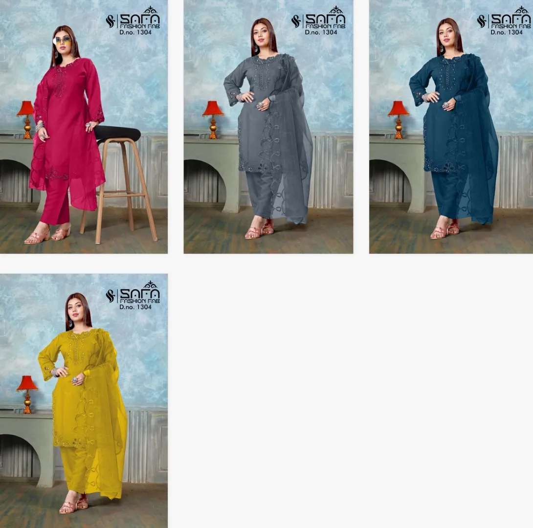 Safa Fashion Fab 1304 Ready Made Pakistani Suit Under 2000