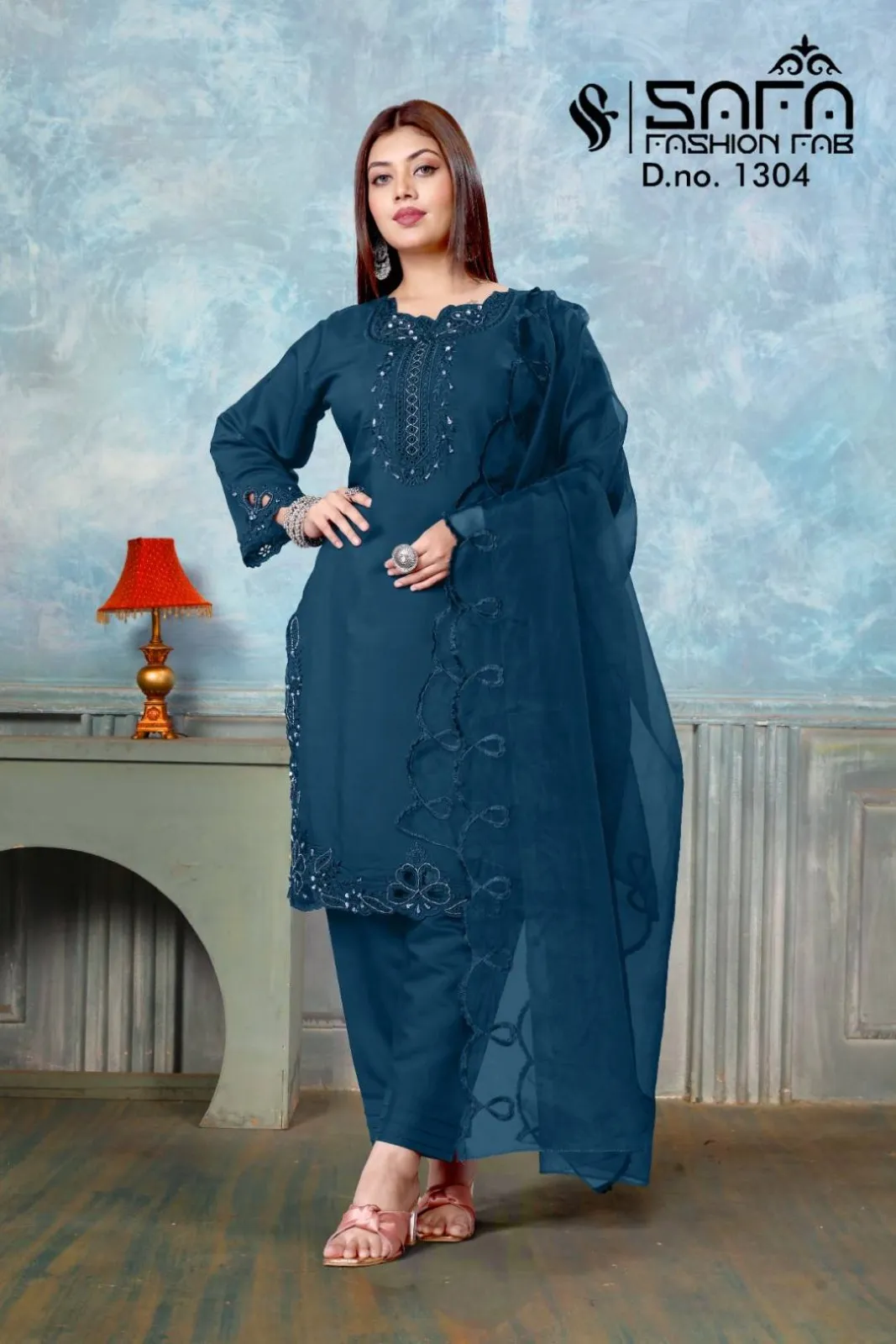 Safa Fashion Fab 1304 Ready Made Pakistani Suit Under 2000