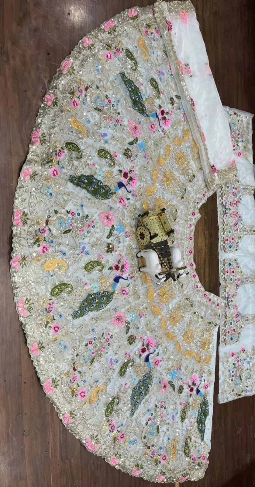 SBD 1703 Organza Silk with Heavy Embroidery Lehenga Choli