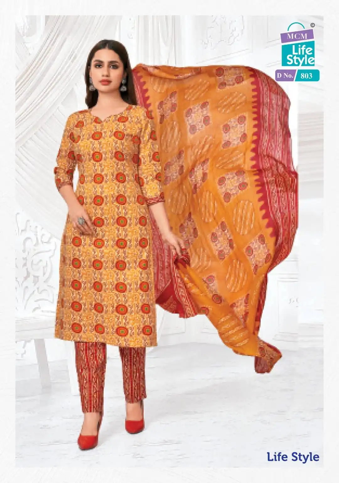 Mcm Lifestyle Vol 8 Casual Wear Cotton Dress Material Collection Under 500