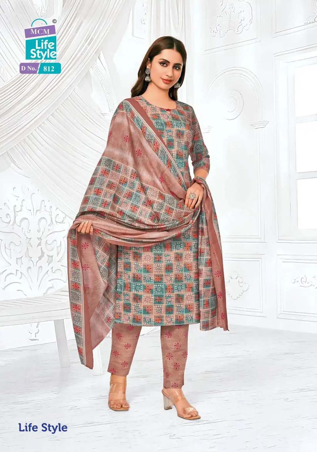 Mcm Lifestyle Vol 8 Casual Wear Cotton Dress Material Collection Under 500