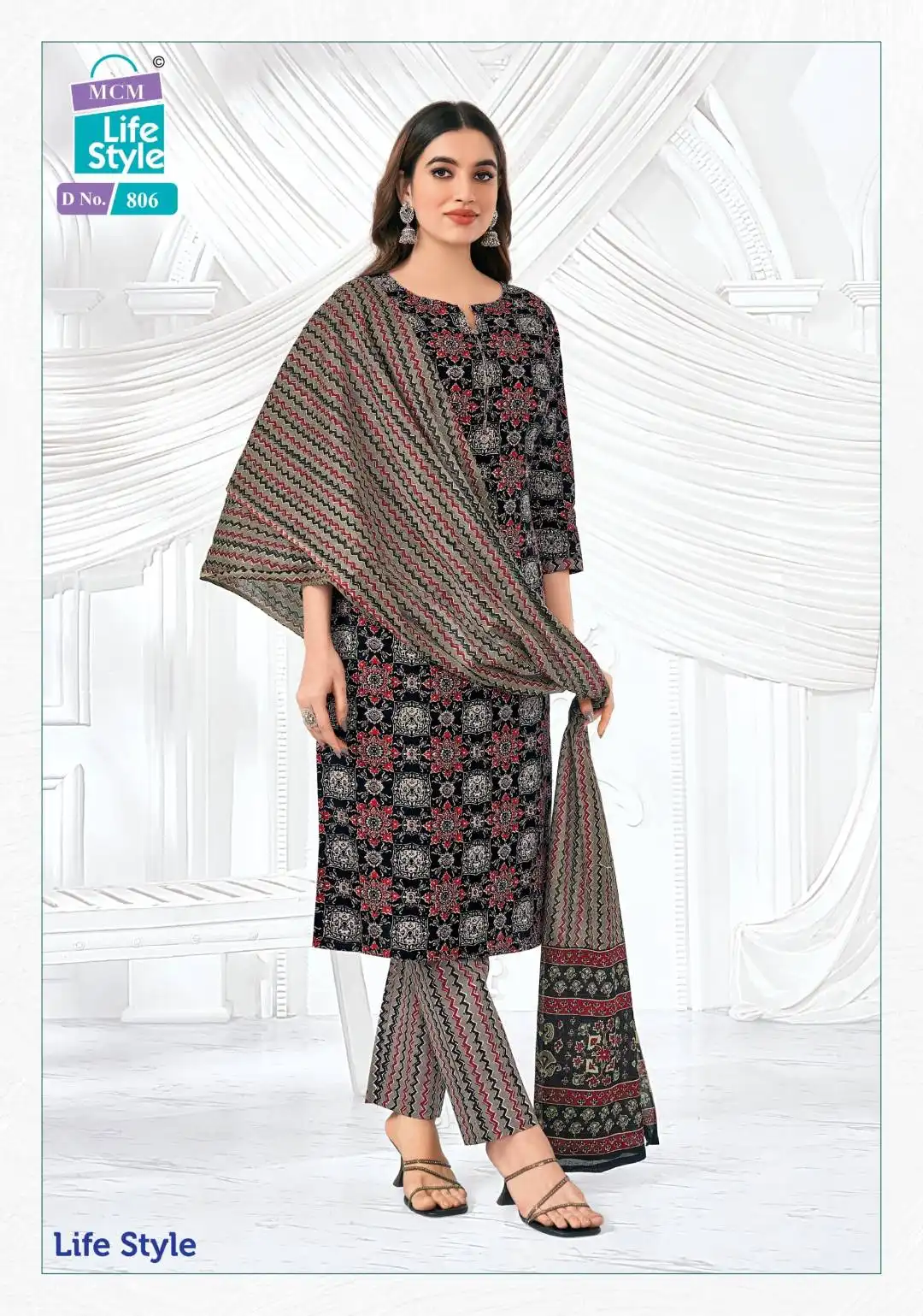 Mcm Lifestyle Vol 8 Casual Wear Cotton Dress Material Collection Under 500