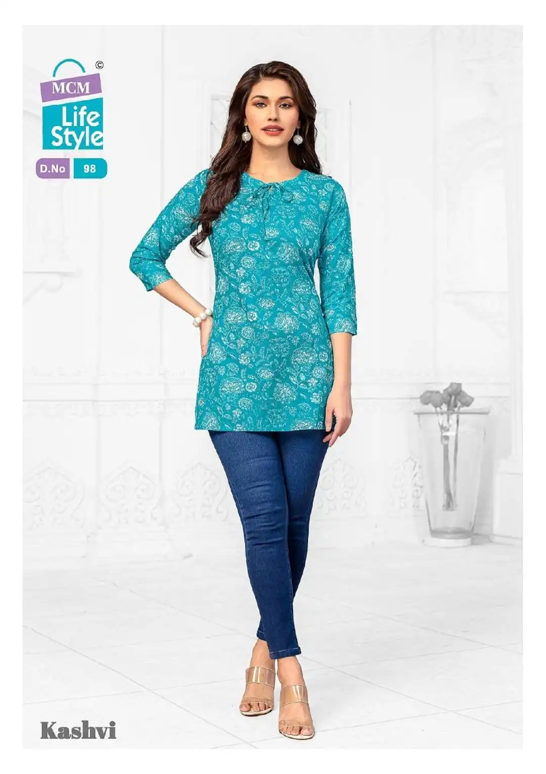 Mcm Kashvi Vol 7 Fancy Printed Cotton Short Kurti Collection Under 500