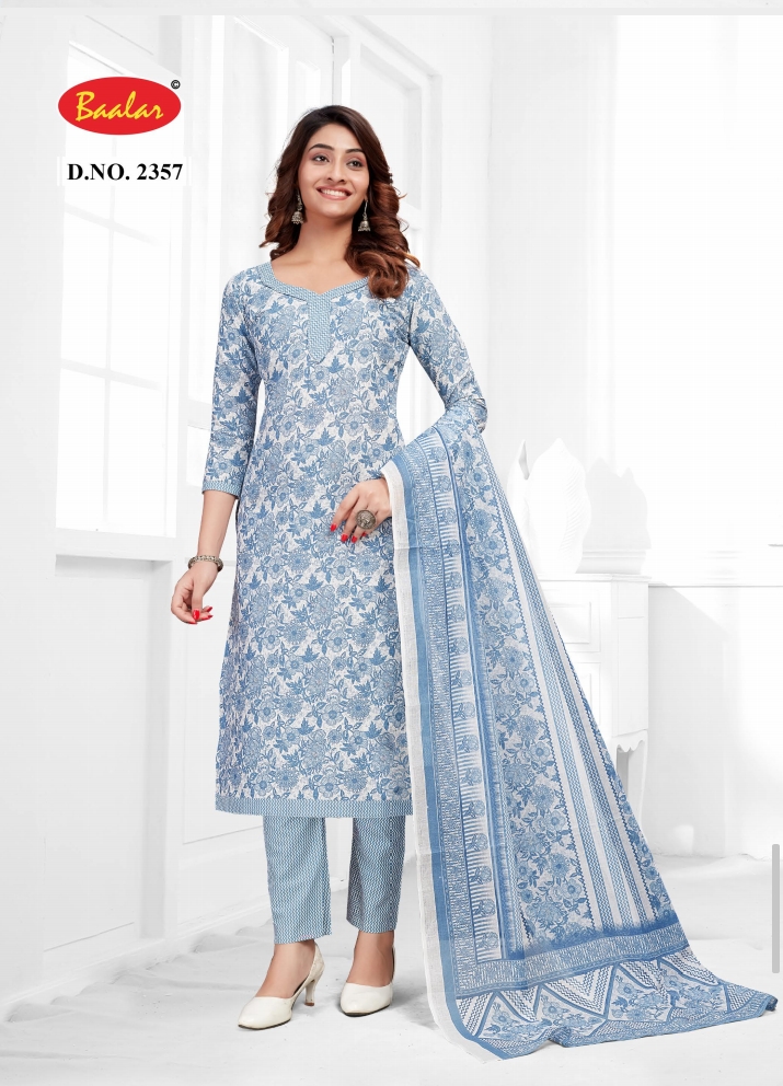 Baalar Zubeda Vol 23 Printed Cotton Dress Material Collection Under 500