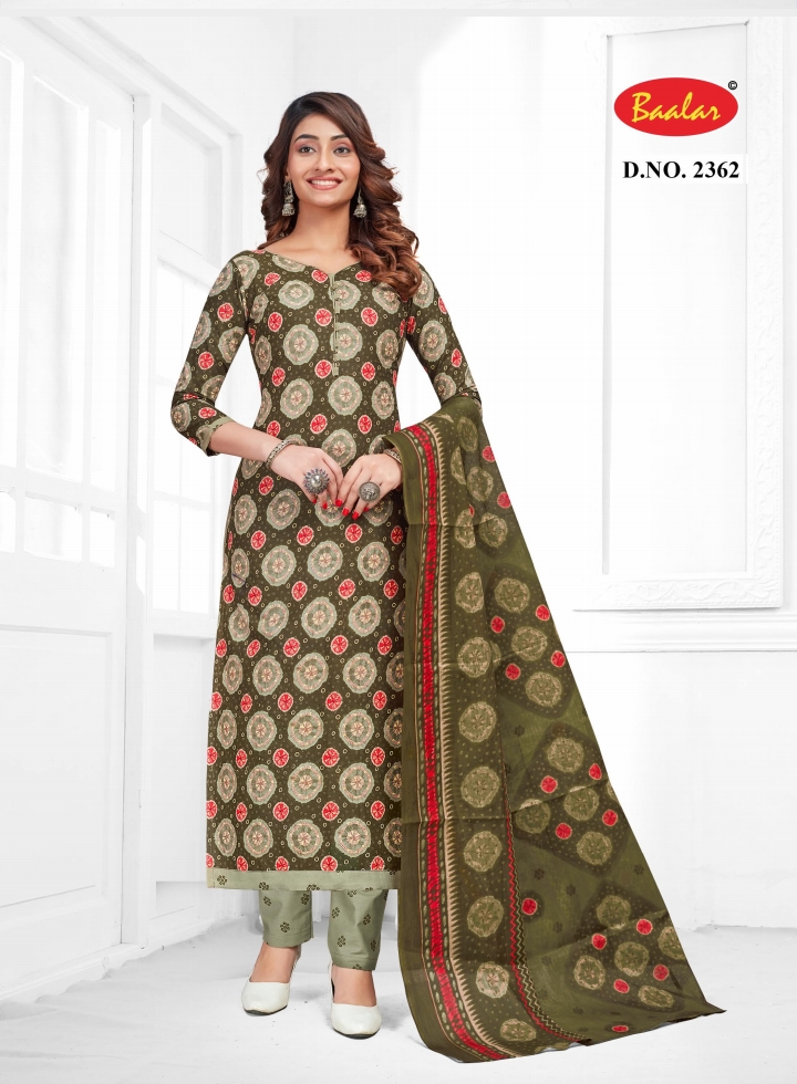 Baalar Zubeda Vol 23 Printed Cotton Dress Material Collection Under 500
