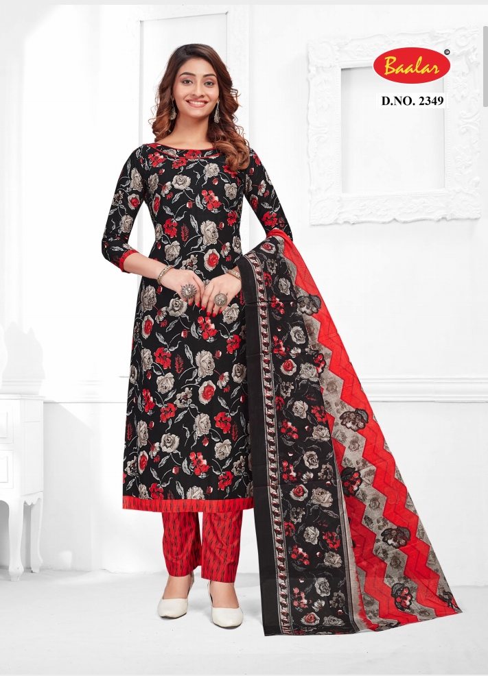 Baalar Zubeda Vol 23 Printed Cotton Dress Material Collection Under 500