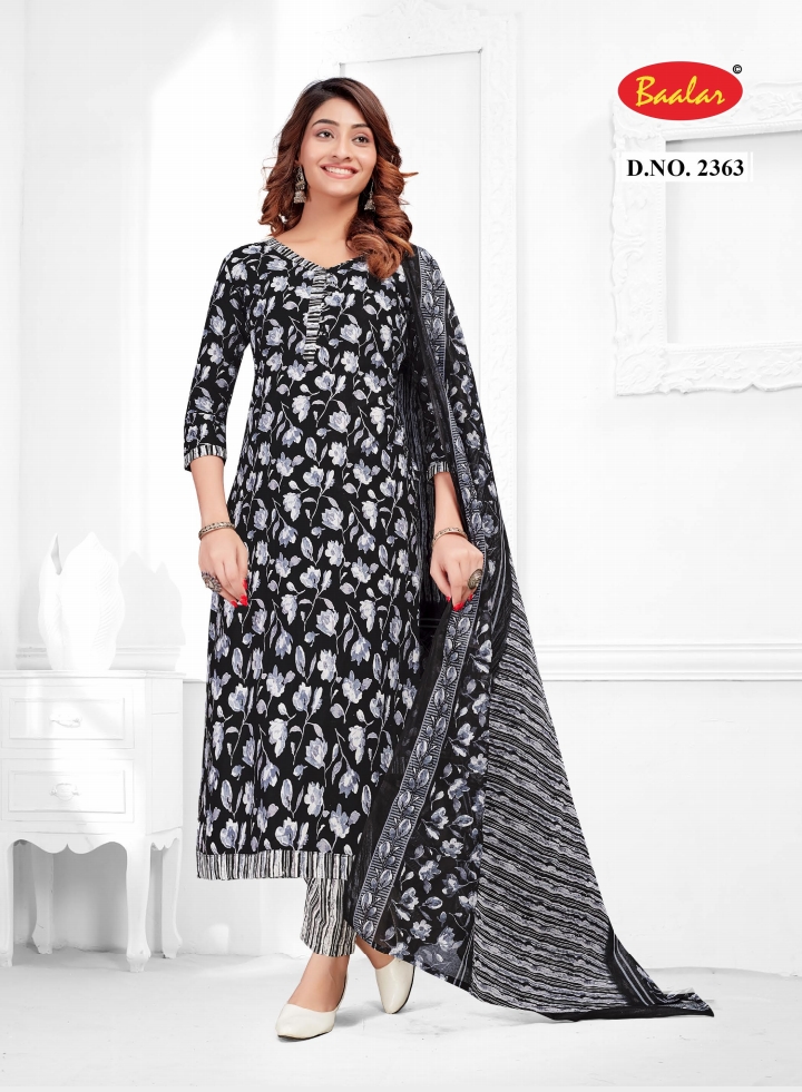 Baalar Zubeda Vol 23 Printed Cotton Dress Material Collection Under 500