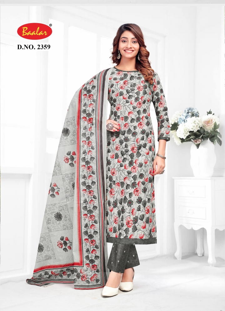 Baalar Zubeda Vol 23 Printed Cotton Dress Material Collection Under 500