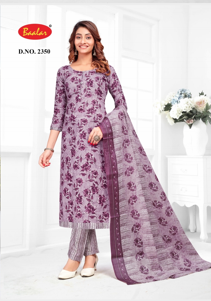Baalar Zubeda Vol 23 Printed Cotton Dress Material Collection Under 500