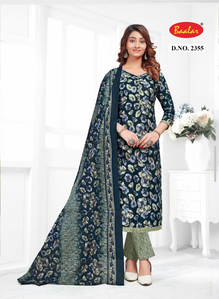 Baalar Zubeda Vol 23 Printed Cotton Dress Material Collection Under 500