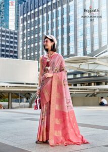 Rajpath Pichwai Silk Handloom Modal Silk Fancy Saree Collection Under 1500