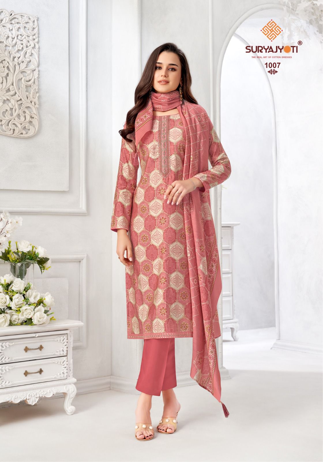 Suryajyoti Kuhu Vol 1 Modal Printed Dress Material Collection Under 1000