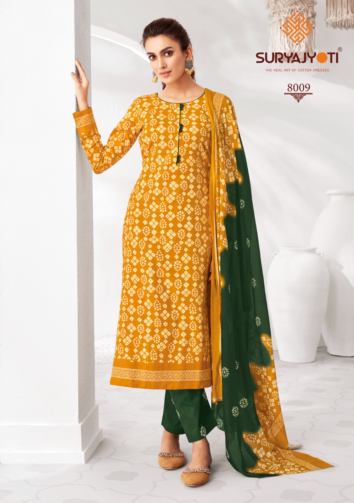 Suryajyoti Pehnava Vol 8 Cambric Cotton Dress Material Under 500