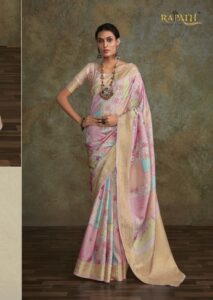 Rajpath Shrinika Edition Soft Silk Digital Print Sarees Under 1500
