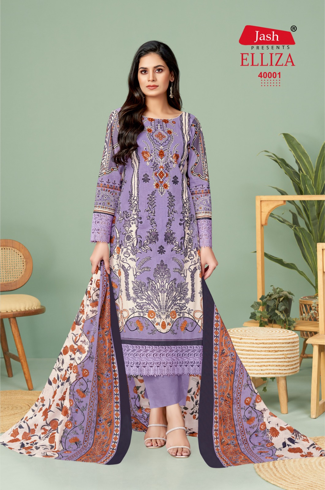 Jash Elliza Vol 40 New Printed Cotton Dress Material Under 500