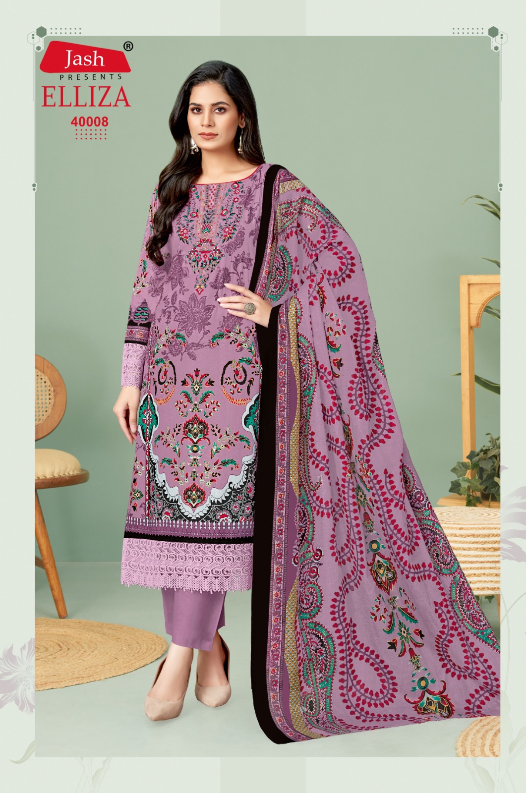 Jash Elliza Vol 40 New Printed Cotton Dress Material Under 500