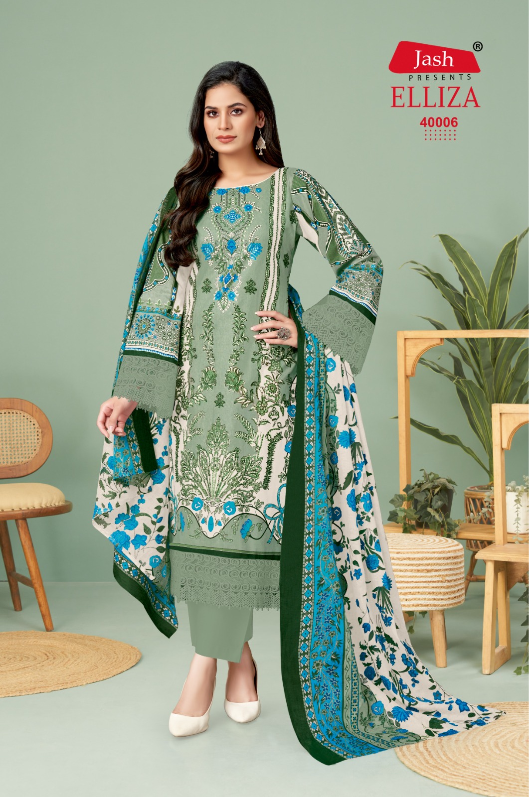 Jash Elliza Vol 40 New Printed Cotton Dress Material Under 500