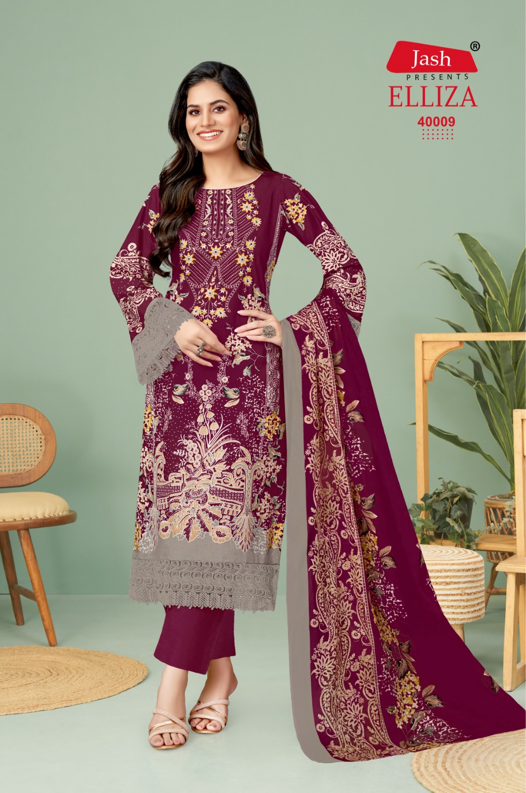 Jash Elliza Vol 40 New Printed Cotton Dress Material Under 500