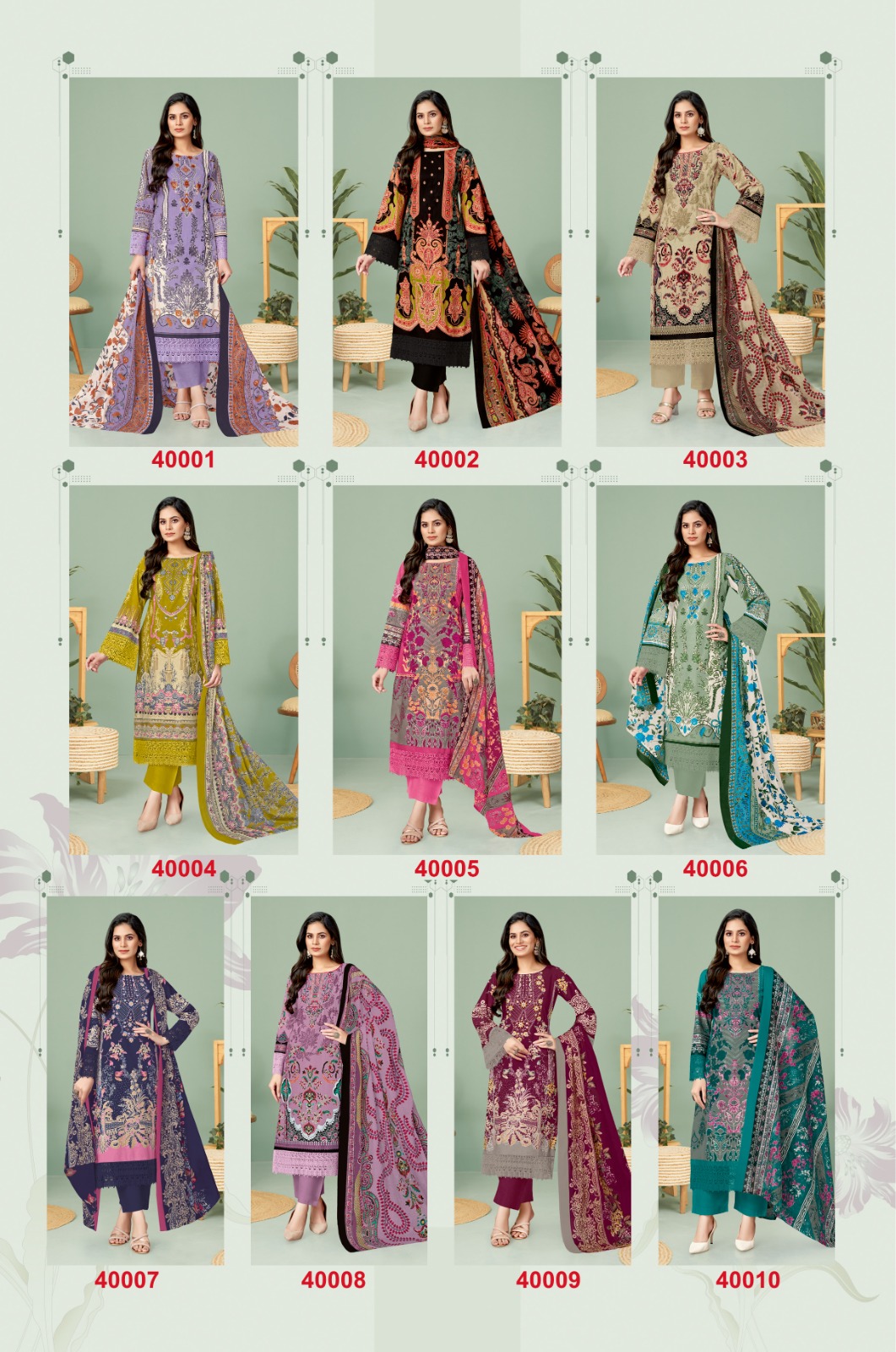 Jash Elliza Vol 40 New Printed Cotton Dress Material Under 500