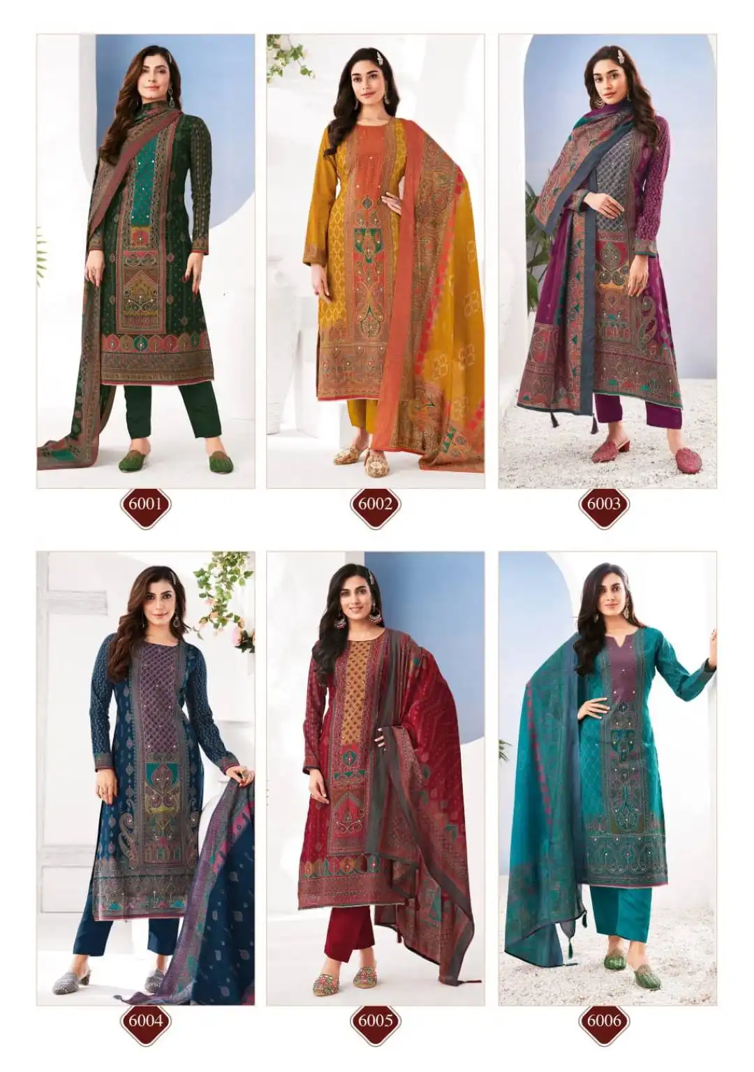 Suryajyoti Payal Vol 6 Modal Printed Dress Material Collection Under 1000